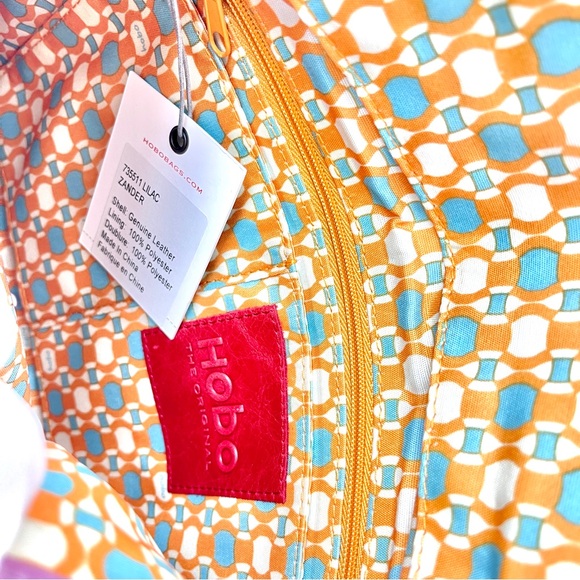 NWT HOBO *Rare* Zander Leather Bag in Lilac - Picture 13 of 15